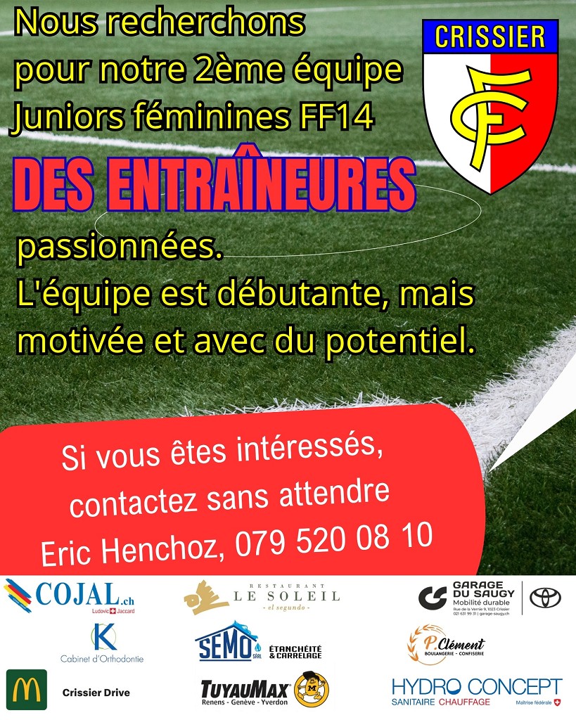 Recherche entraîneures pour équipe féminine FF14